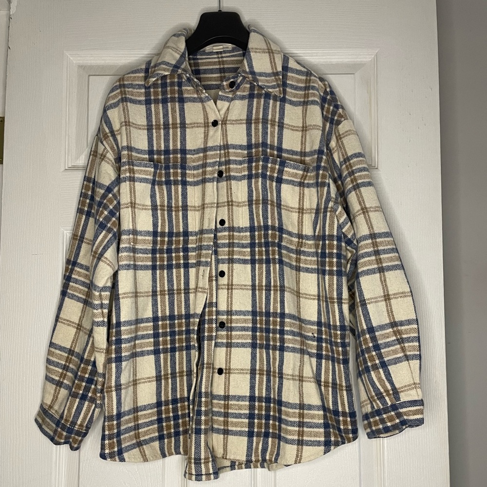 The Korner womens flannel shirt